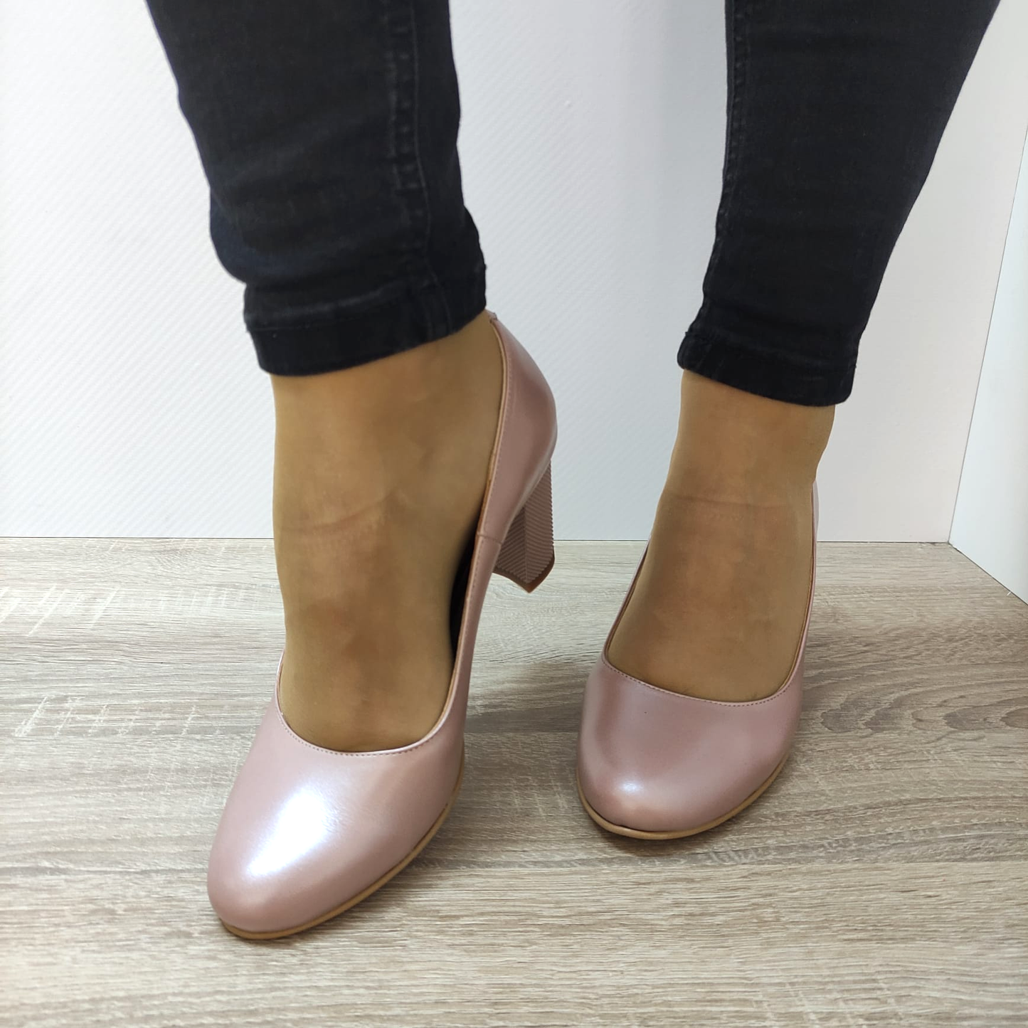 PANTOFI ELEGANTI DAMA ANTONIO 23336 GREJ SIDEF - imagine 5
