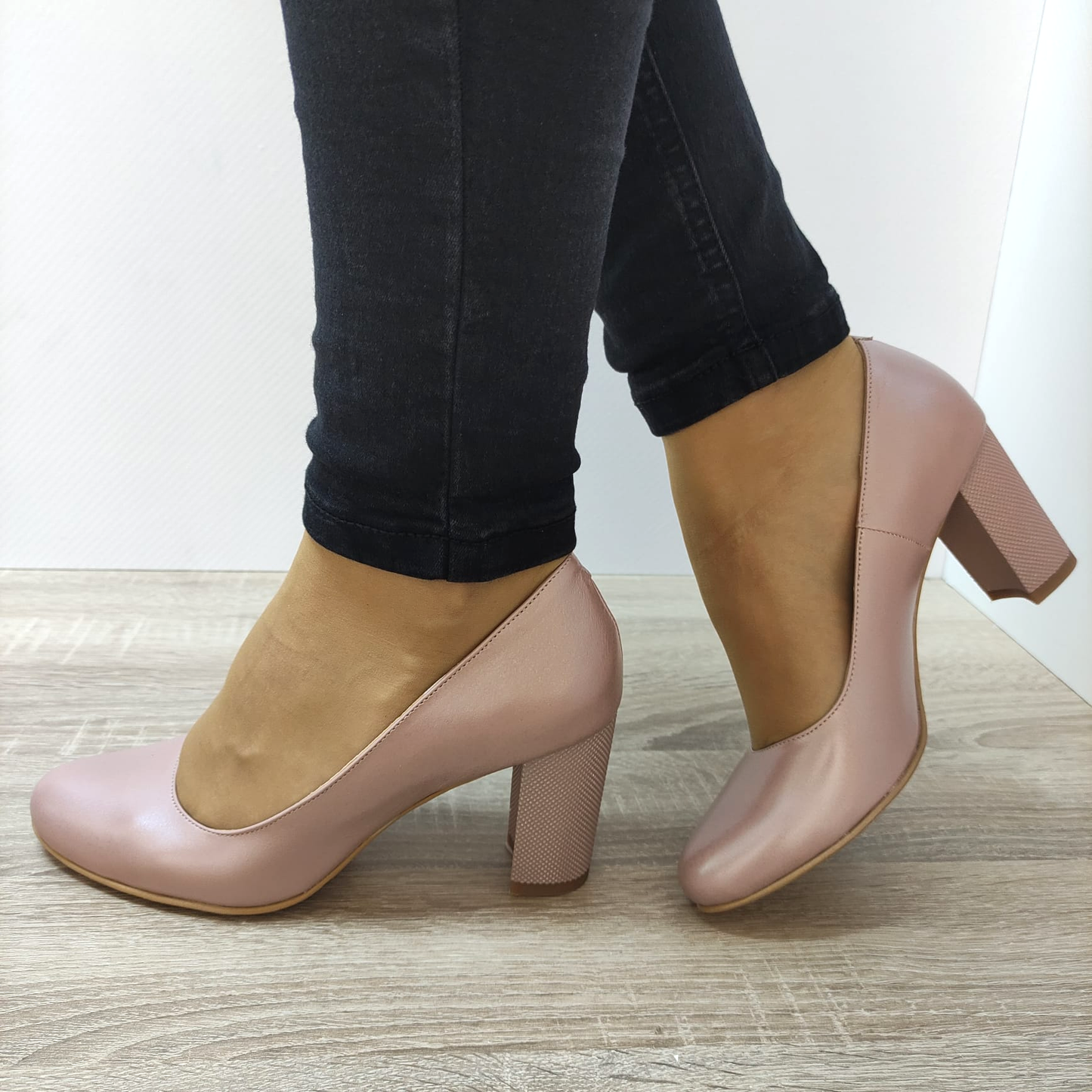 PANTOFI ELEGANTI DAMA ANTONIO 23336 GREJ SIDEF - imagine 2