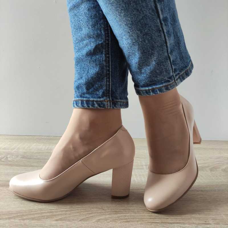 PANTOFI ELEGANTI DAMA ANTONIO 23336 IVOAR + TOC FORO - imagine 3