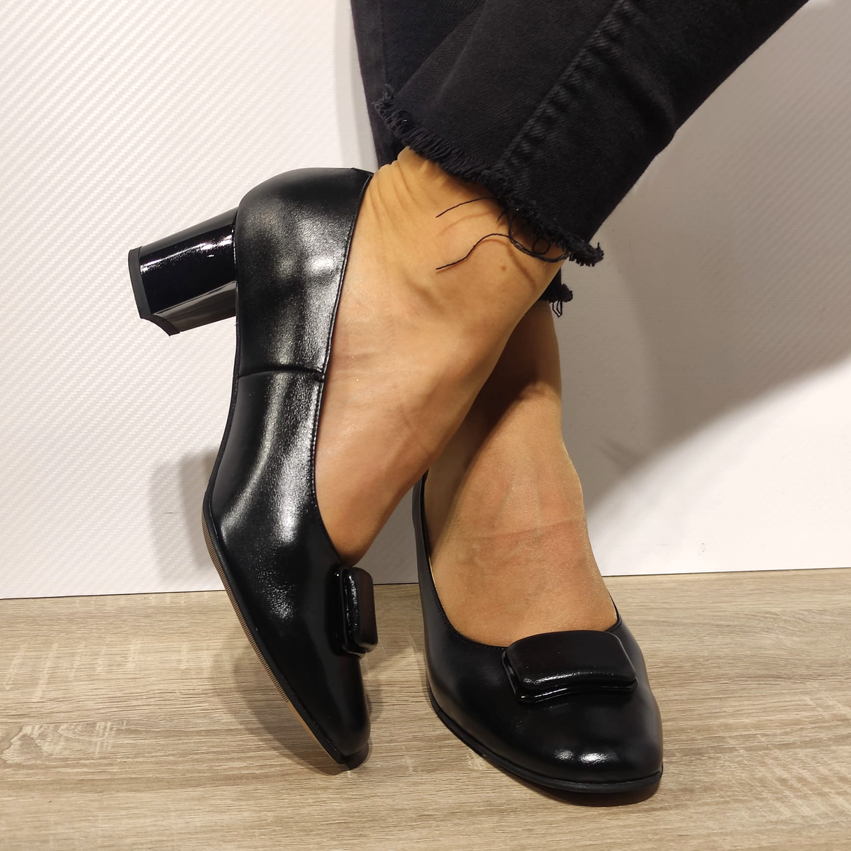 PANTOFI ELEGANTI DAMA ANTONIO 23337 NEGRI - imagine 4