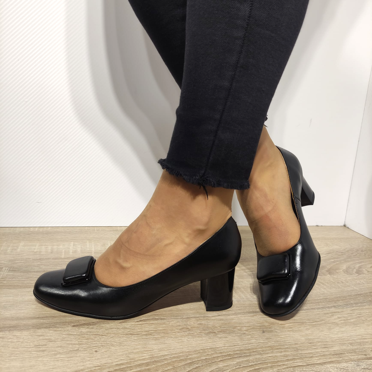 PANTOFI ELEGANTI DAMA ANTONIO 23337 NEGRI - imagine 2