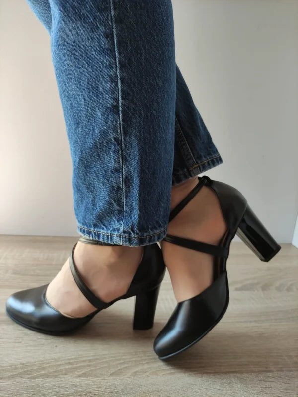 PANTOFI ELEGANTI DAMA ANTONIO 27336 NEGRI - imagine 2