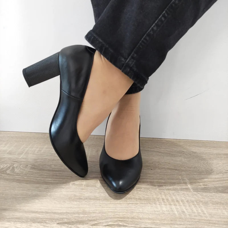 PANTOFI ELEGANTI DAMA ANTONIO 43216 NEGRI - imagine 3