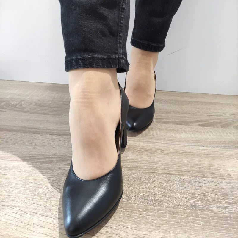 PANTOFI ELEGANTI DAMA ANTONIO 43216 NEGRI - imagine 4