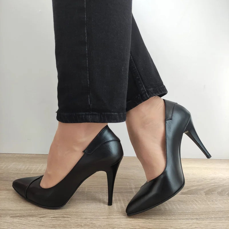 PANTOFI ELEGANTI DAMA ANTONIO 50175 NEGRI - imagine 2