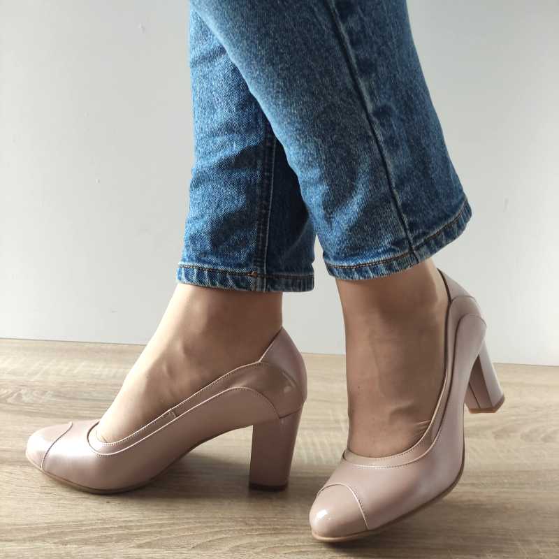 PANTOFI ELEGANTI DAMA ANTONIO 736 GREJ - imagine 4