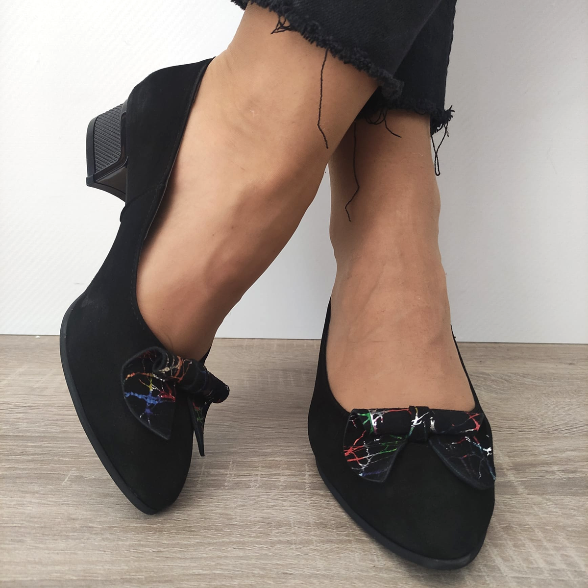 PANTOFI ELEGANTI DAMA BRATEX 055 NEGRI - imagine 4