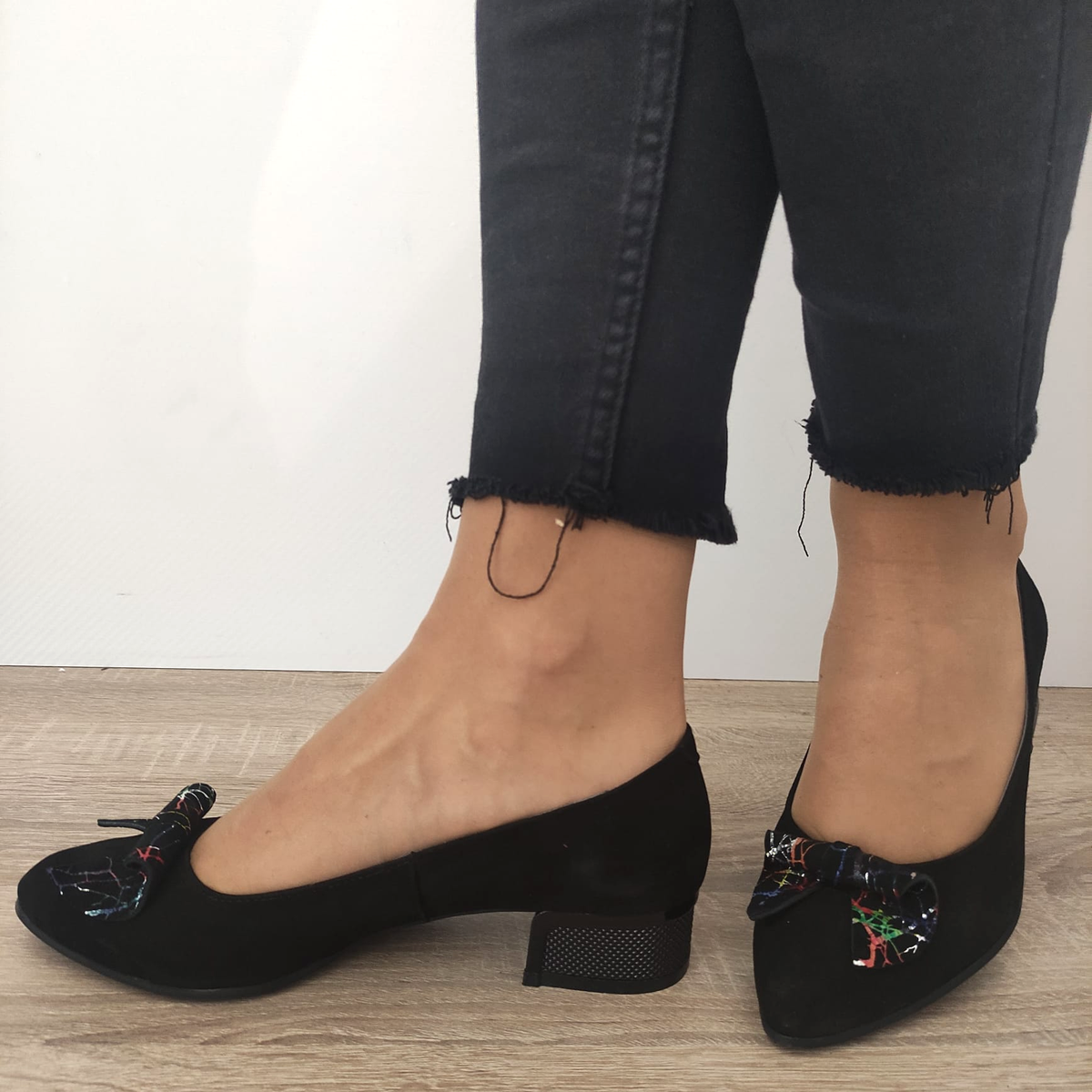 PANTOFI ELEGANTI DAMA BRATEX 055 NEGRI - imagine 3
