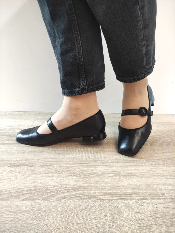 PANTOFI ELEGANTI DAMA CAPRICE 22100-45 NEGRI - imagine 4