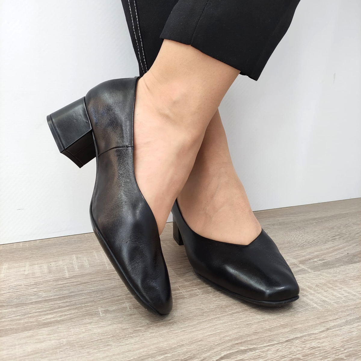 PANTOFI ELEGANTI DAMA CAPRICE 22315-42 NEGRI - imagine 5