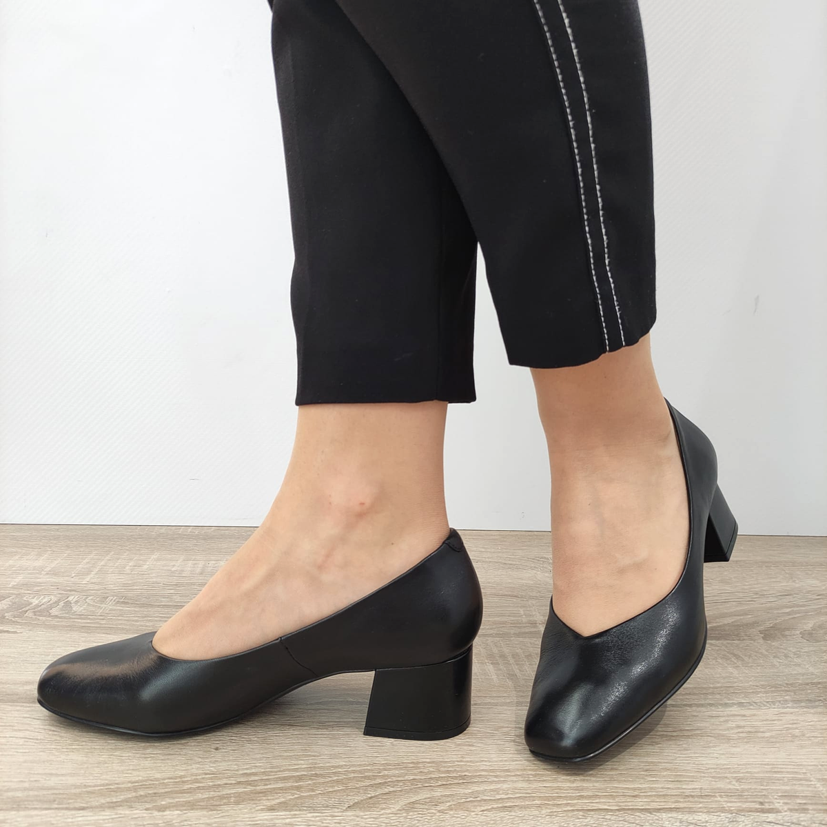 PANTOFI ELEGANTI DAMA CAPRICE 22315-42 NEGRI - imagine 3