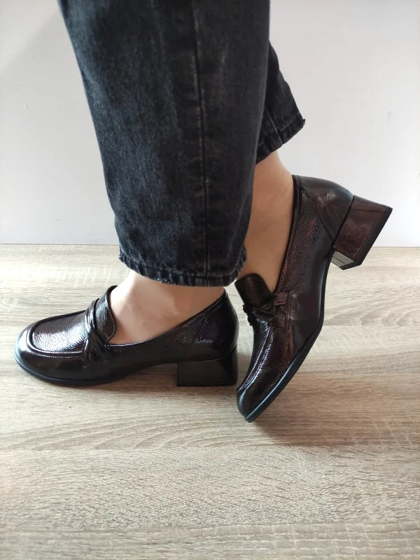 PANTOFI ELEGANTI DAMA CAPRICE 24302-43 MARO LAC - imagine 2