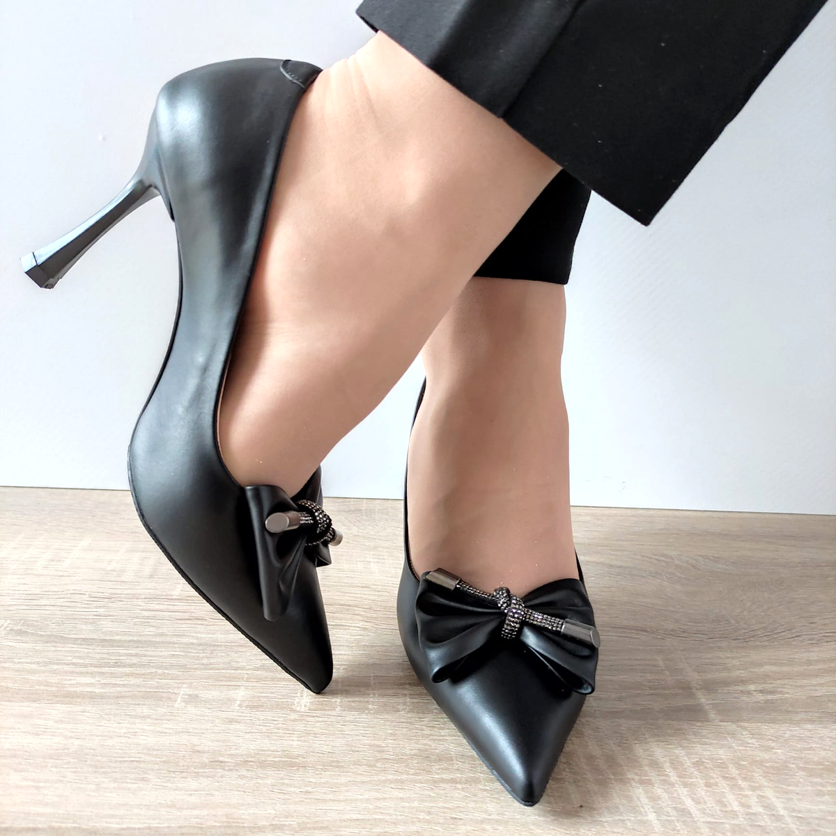PANTOFI ELEGANTI DAMA DOGATI 049-781 NEGRI - imagine 4