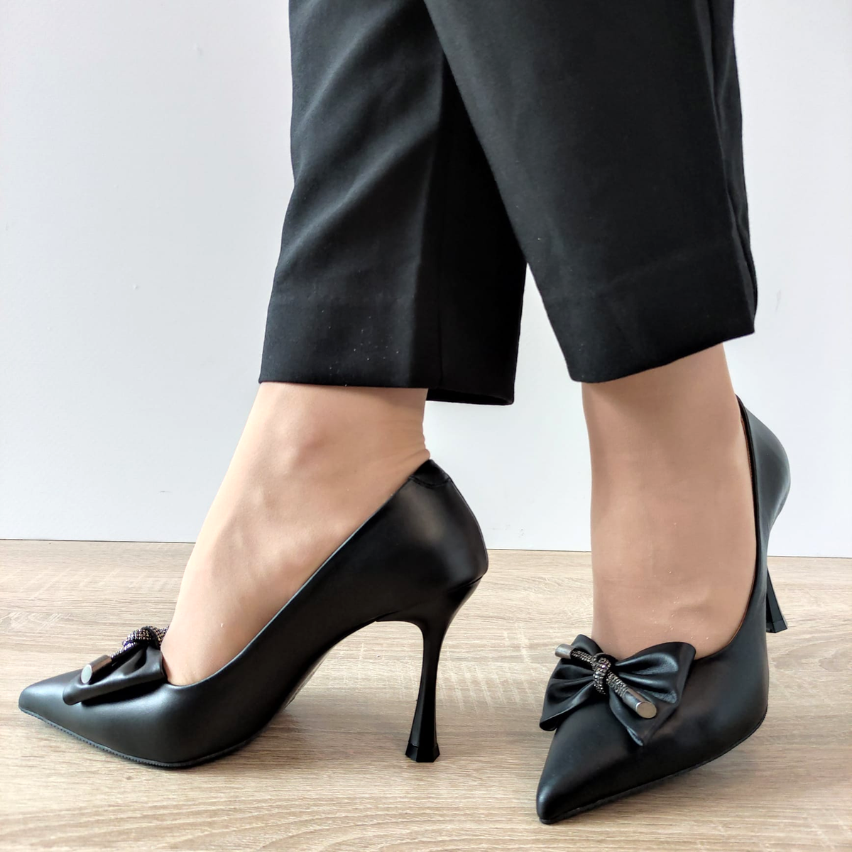 PANTOFI ELEGANTI DAMA DOGATI 049-781 NEGRI - imagine 3