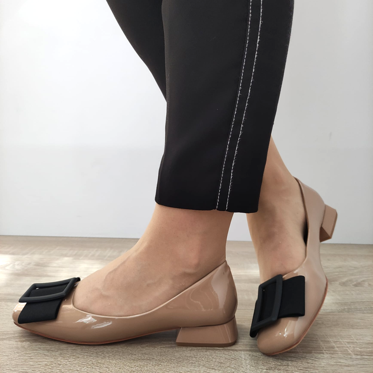 PANTOFI ELEGANTI DAMA FORMAZIONE 1035-1061 APRICOT LAC - imagine 6