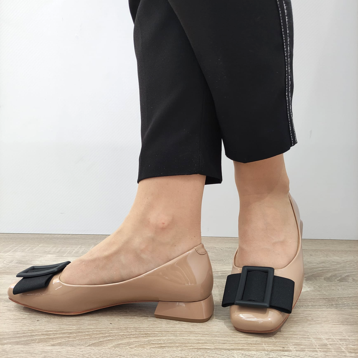 PANTOFI ELEGANTI DAMA FORMAZIONE 1035-1061 APRICOT LAC - imagine 2