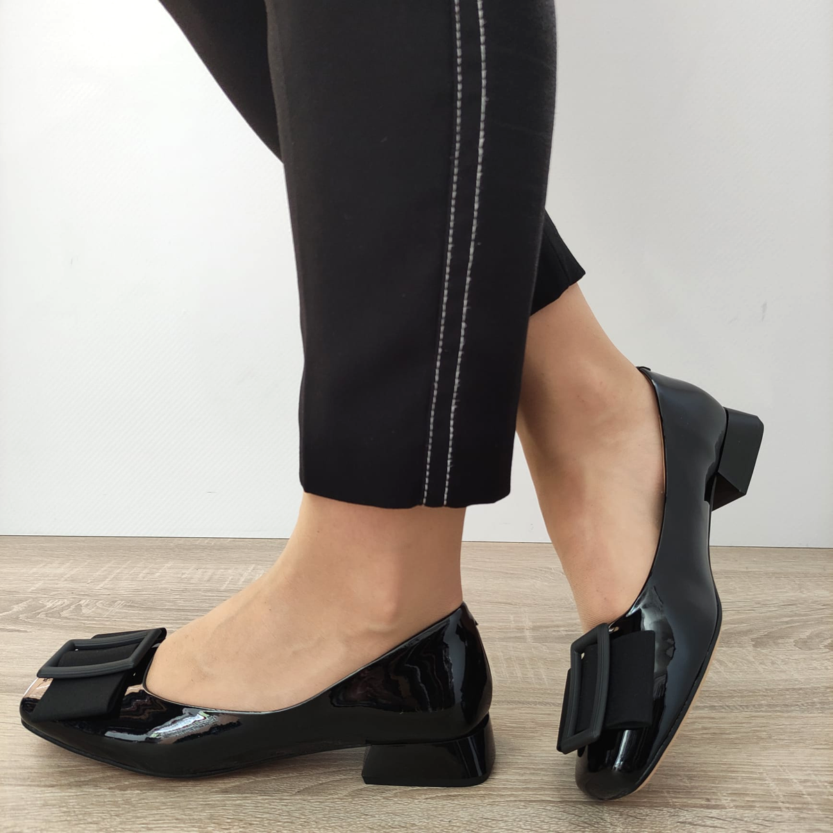 PANTOFI ELEGANTI DAMA FORMAZIONE 1035-1061 NEGRI LAC - imagine 6