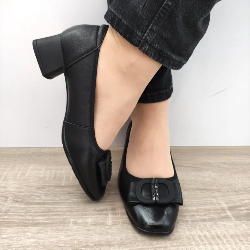 PANTOFI ELEGANTI DAMA FORMAZIONE 21125 NEGRI - imagine 4