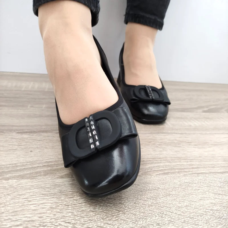 PANTOFI ELEGANTI DAMA FORMAZIONE 21125 NEGRI - imagine 5