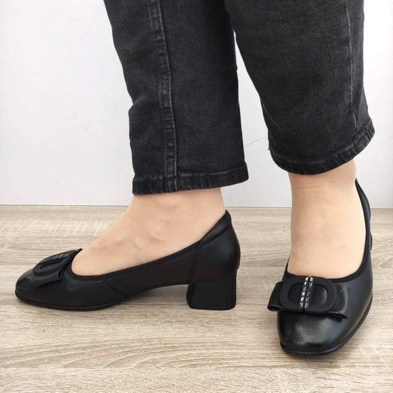 PANTOFI ELEGANTI DAMA FORMAZIONE 21125 NEGRI - imagine 2