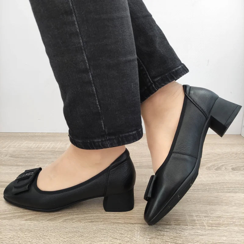 PANTOFI ELEGANTI DAMA FORMAZIONE 21125 NEGRI - imagine 3