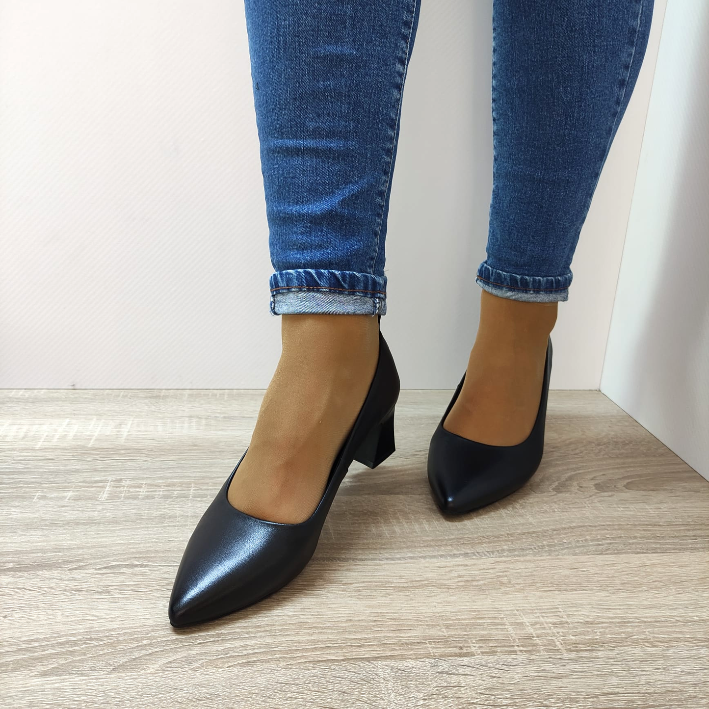 PANTOFI ELEGANTI DAMA FORMAZIONE 267678 NEGRI - imagine 5