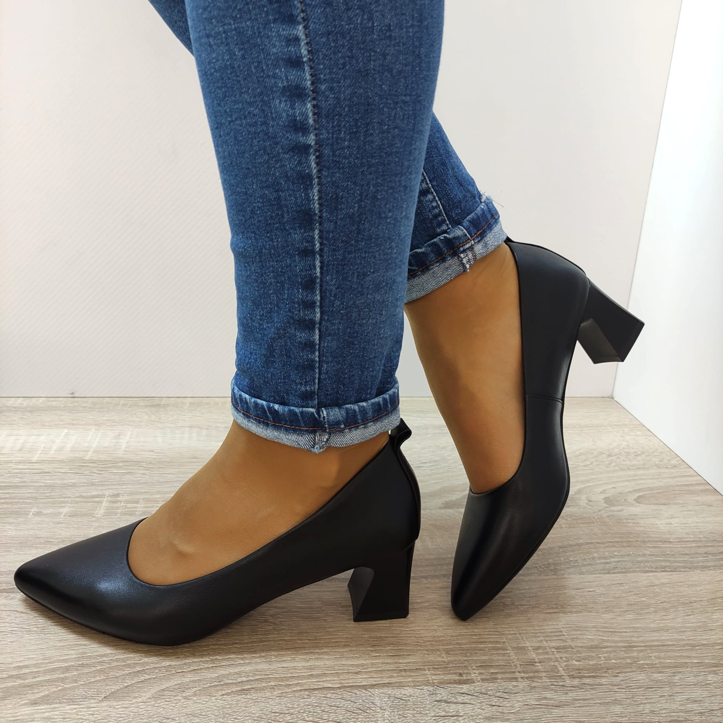 PANTOFI ELEGANTI DAMA FORMAZIONE 267678 NEGRI - imagine 2