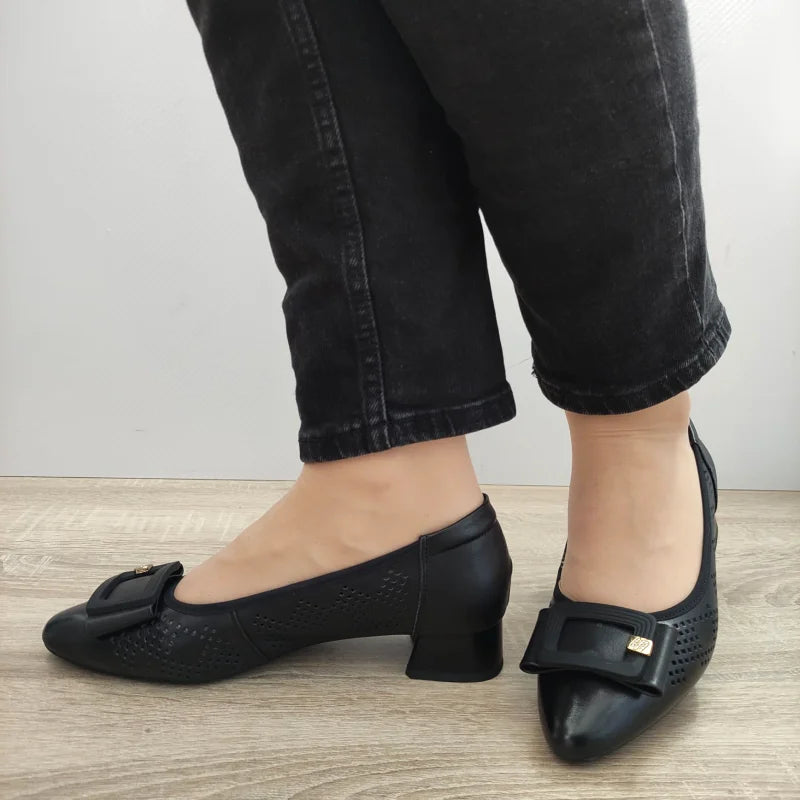 PANTOFI ELEGANTI DAMA FORMAZIONE 3297-23 NEGRI - imagine 2