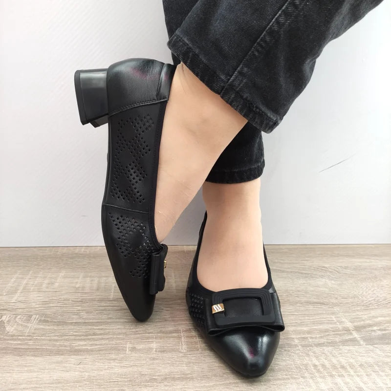 PANTOFI ELEGANTI DAMA FORMAZIONE 3297-23 NEGRI - imagine 4