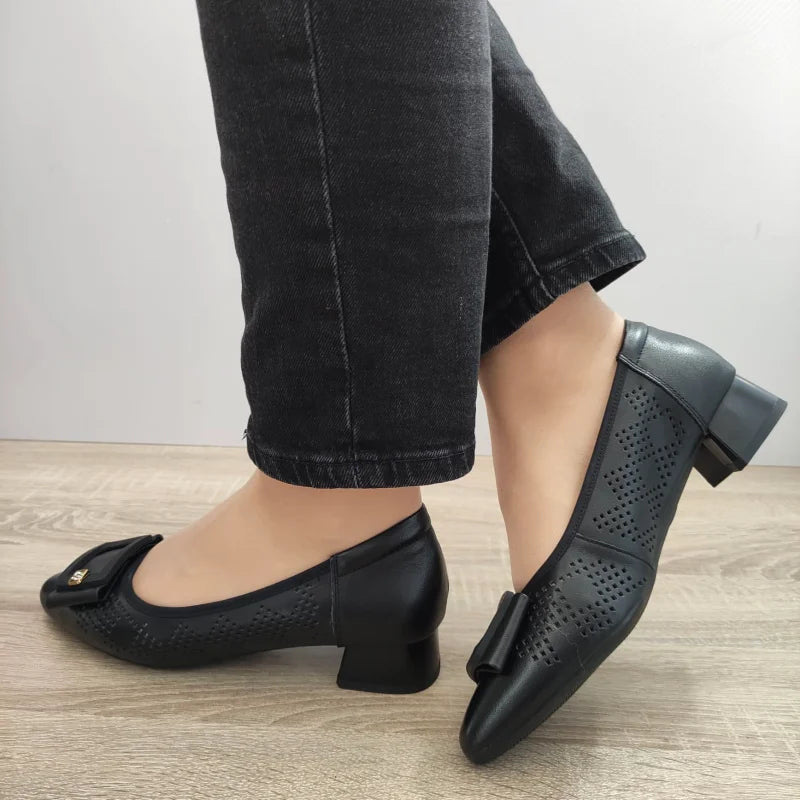 PANTOFI ELEGANTI DAMA FORMAZIONE 3297-23 NEGRI - imagine 5