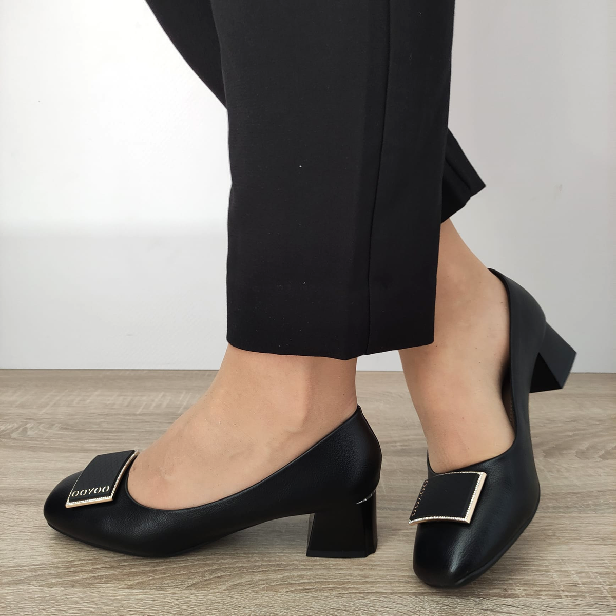 PANTOFI ELEGANTI DAMA FORMAZIONE 508-13 NEGRI - imagine 2