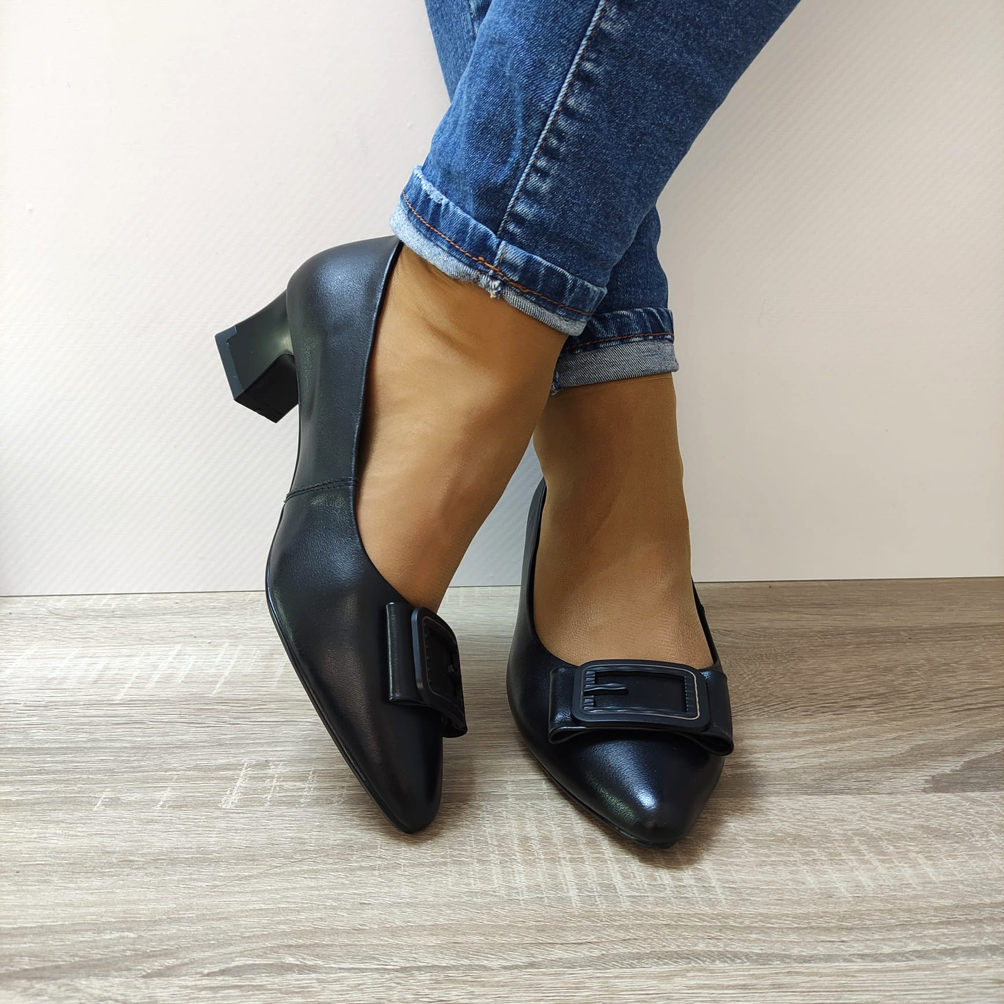 PANTOFI ELEGANTI DAMA FORMAZIONE 611706 NEGRI - imagine 4