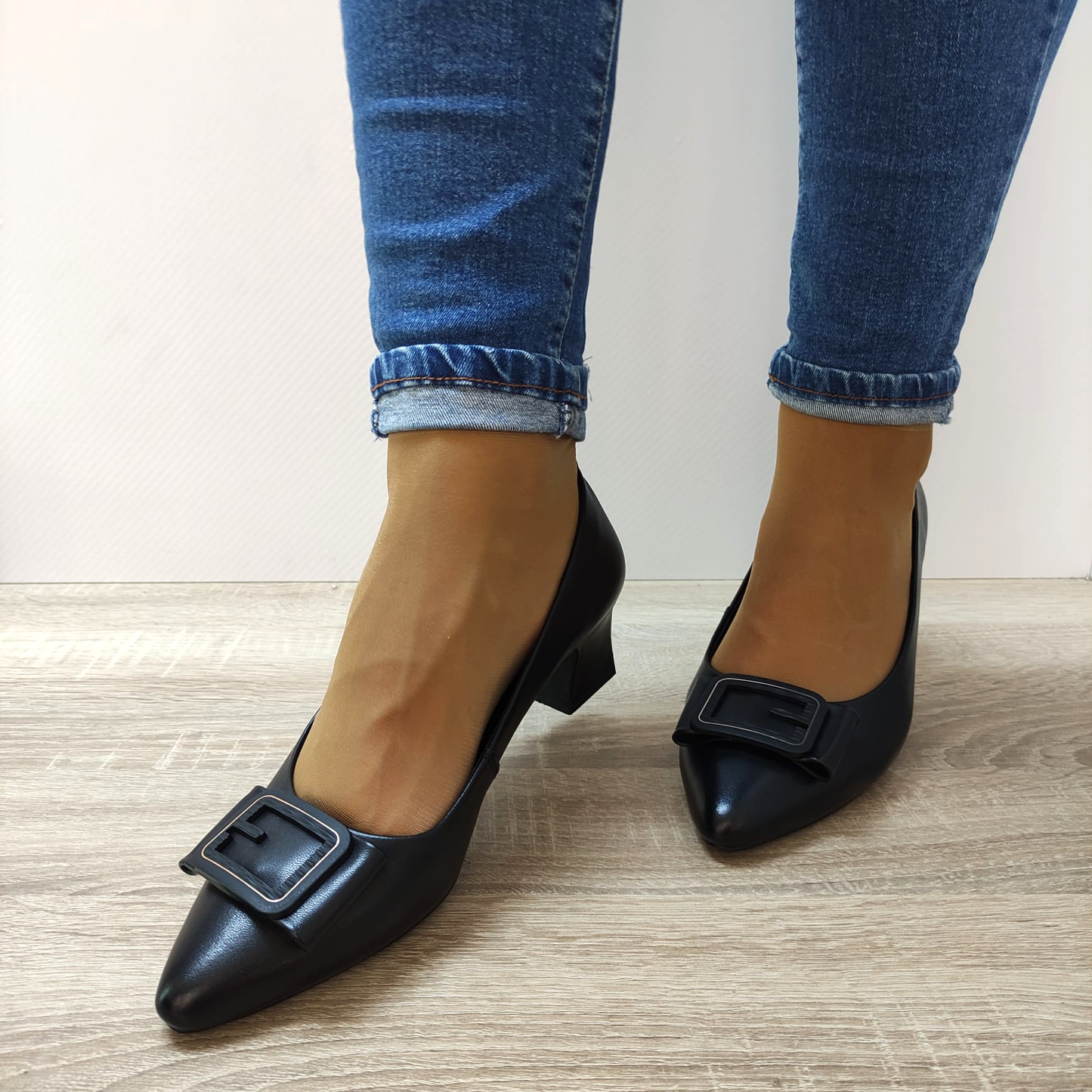 PANTOFI ELEGANTI DAMA FORMAZIONE 611706 NEGRI - imagine 5