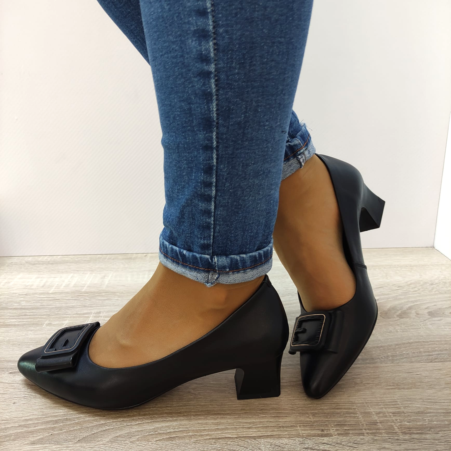 PANTOFI ELEGANTI DAMA FORMAZIONE 611706 NEGRI - imagine 2