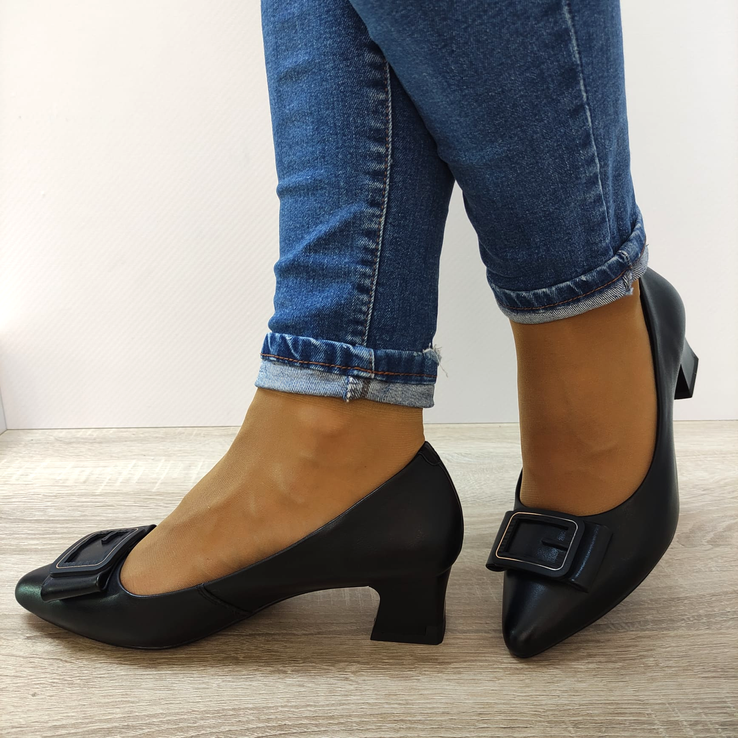 PANTOFI ELEGANTI DAMA FORMAZIONE 611706 NEGRI - imagine 3