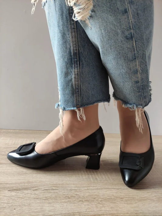 PANTOFI ELEGANTI DAMA FORMAZIONE 855-11 NEGRI