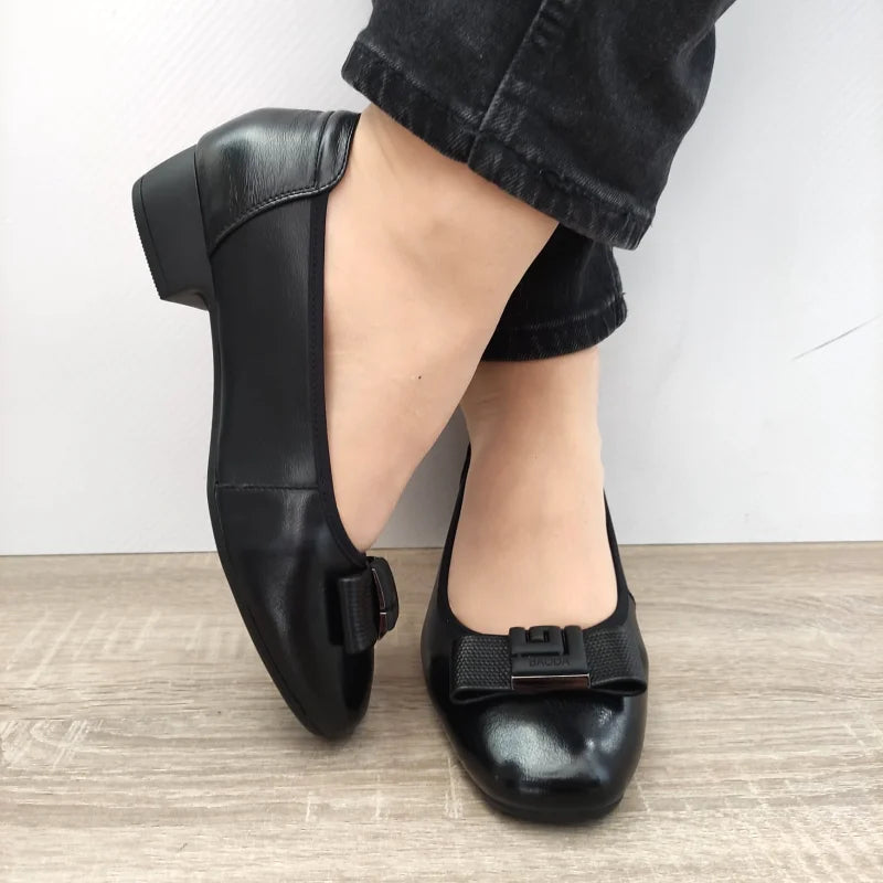 PANTOFI ELEGANTI DAMA FORMAZIONE 91288-16 NEGRI - imagine 4
