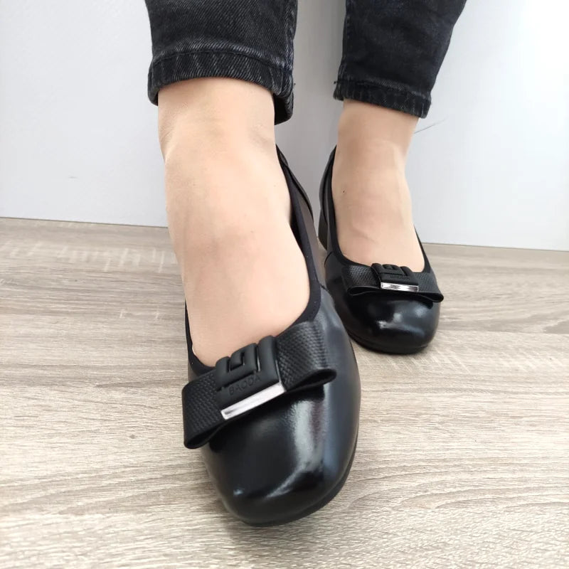 PANTOFI ELEGANTI DAMA FORMAZIONE 91288-16 NEGRI - imagine 5