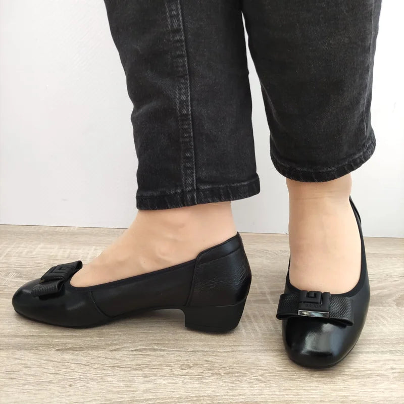 PANTOFI ELEGANTI DAMA FORMAZIONE 91288-16 NEGRI - imagine 3