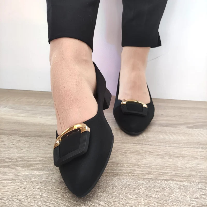 PANTOFI ELEGANTI DAMA FORMAZIONE TP229 NEGRI - imagine 4