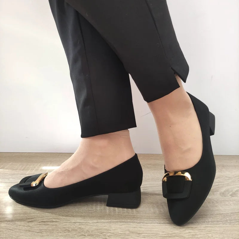 PANTOFI ELEGANTI DAMA FORMAZIONE TP229 NEGRI - imagine 2