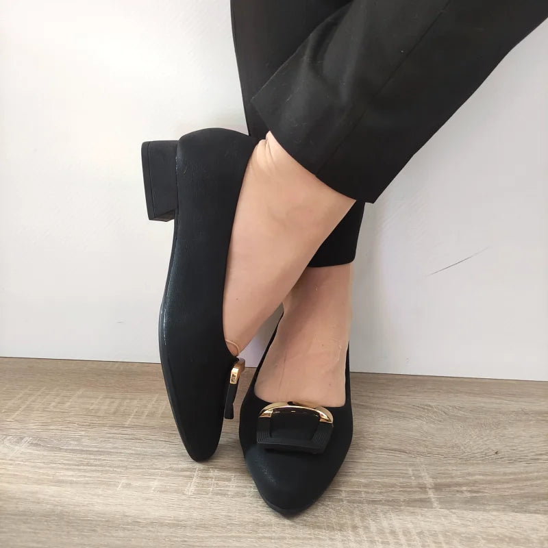 PANTOFI ELEGANTI DAMA FORMAZIONE TP229 NEGRI - imagine 3