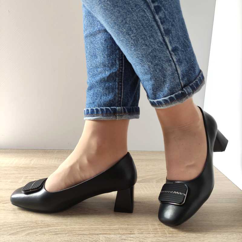 PANTOFI ELEGANTI DAMA FORMAZIONE TP2377-2 NEGRI - imagine 3