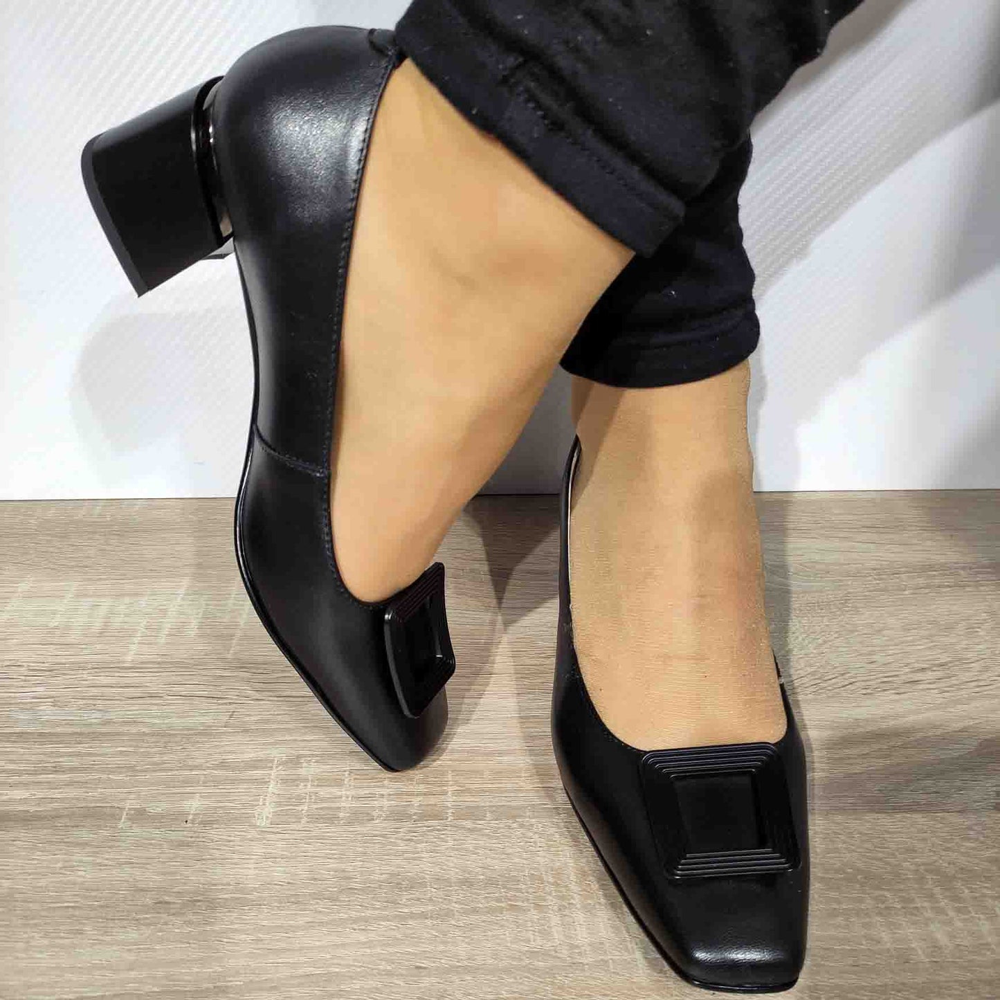 PANTOFI ELEGANTI DAMA JOSE SIMON K4365-3958A NEGRI