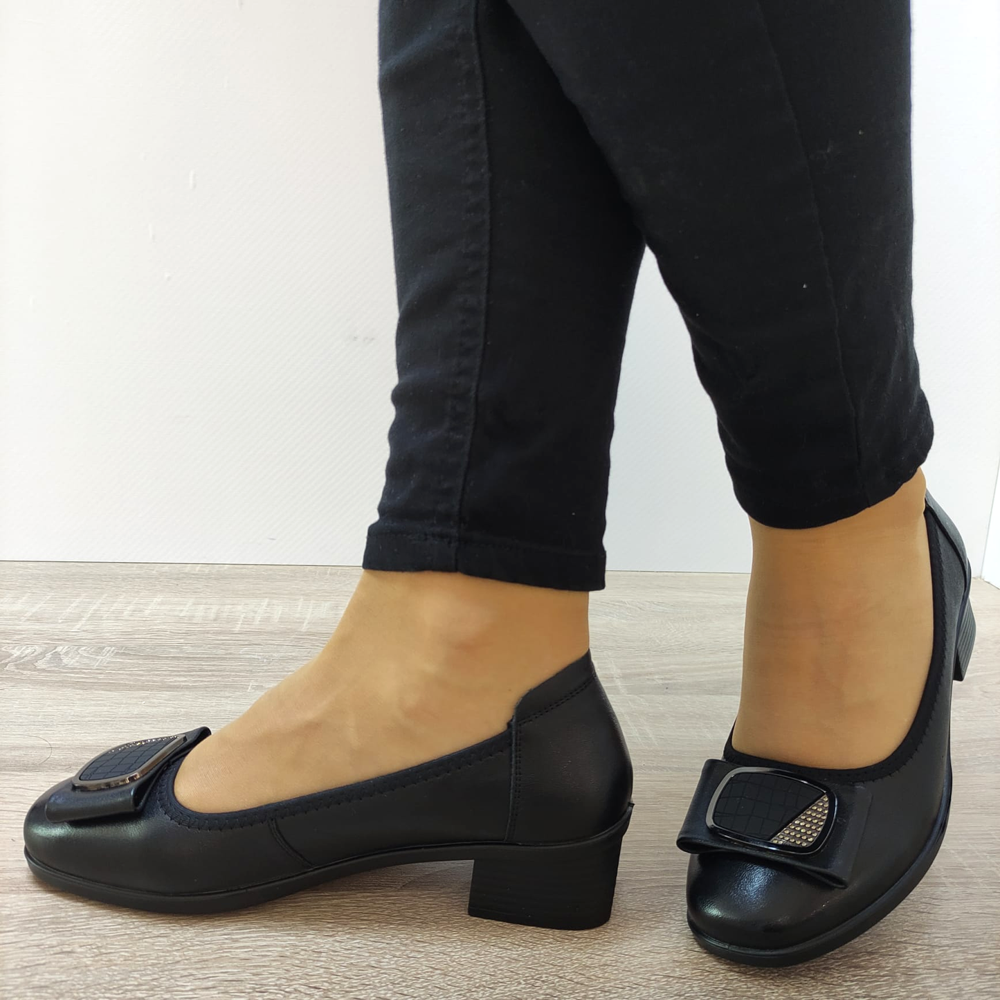 PANTOFI ELEGANTI DAMA PASS 20018A 01-N NEGRI - imagine 4