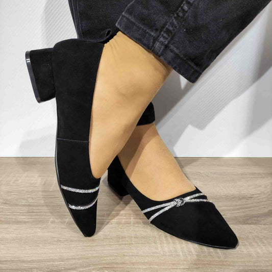 PANTOFI ELEGANTI DAMA PASS 2009A 01-1 NEGRI