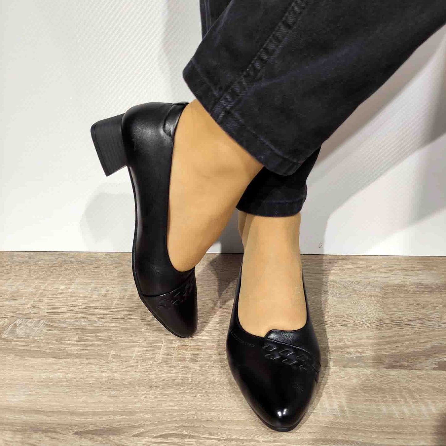 PANTOFI ELEGANTI DAMA PASS 20019A 01-N - imagine 3