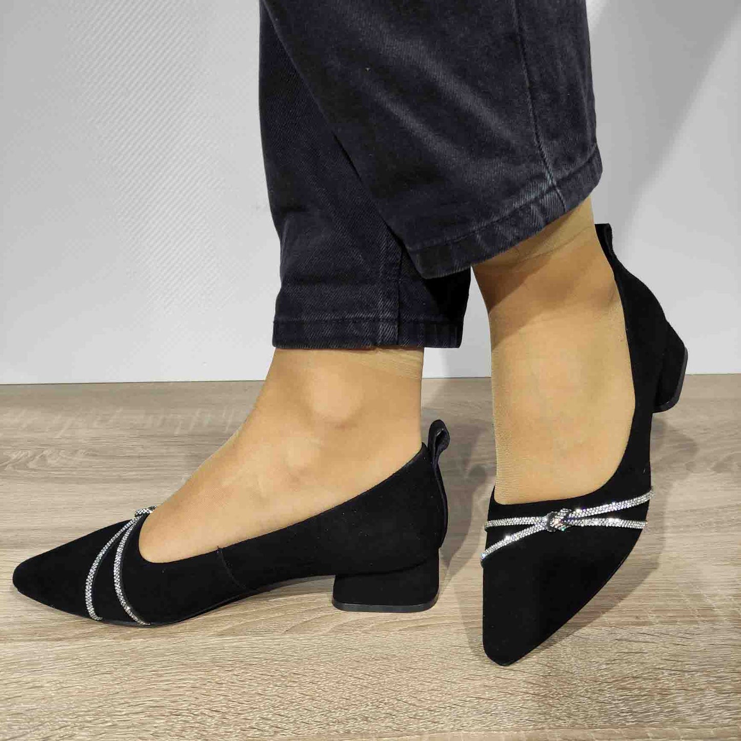 PANTOFI ELEGANTI DAMA PASS 2009A 01-1 NEGRI