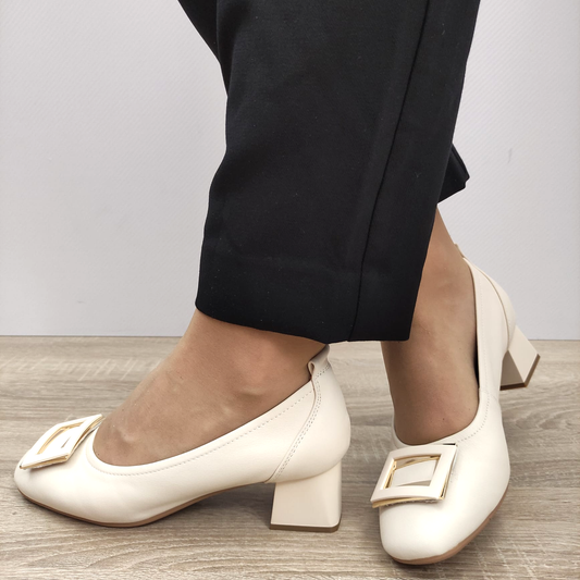 PANTOFI ELEGANTI DAMA PASS 440011B 52-N BEJ