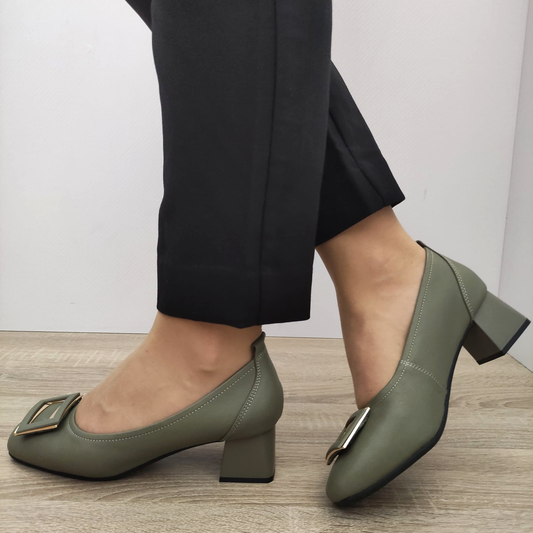 PANTOFI ELEGANTI DAMA PASS 440011C 06-N KAKI